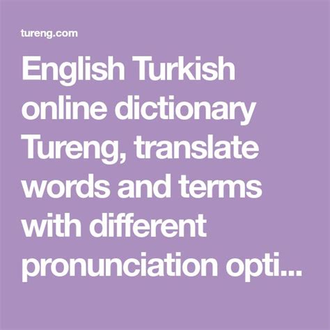 turenhg|tureng english translation.